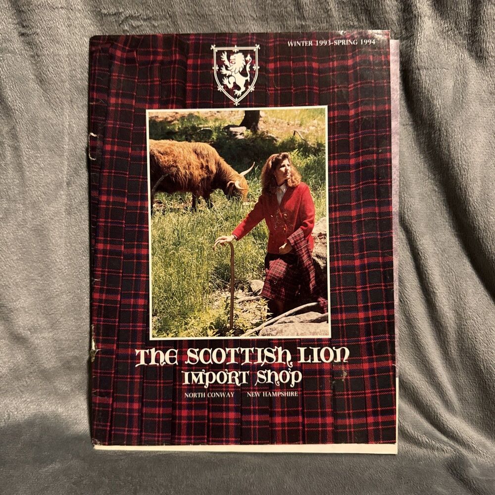 Vintage Winter 1993-Spring 1994 The Scottish Lion Import Shop Catalog